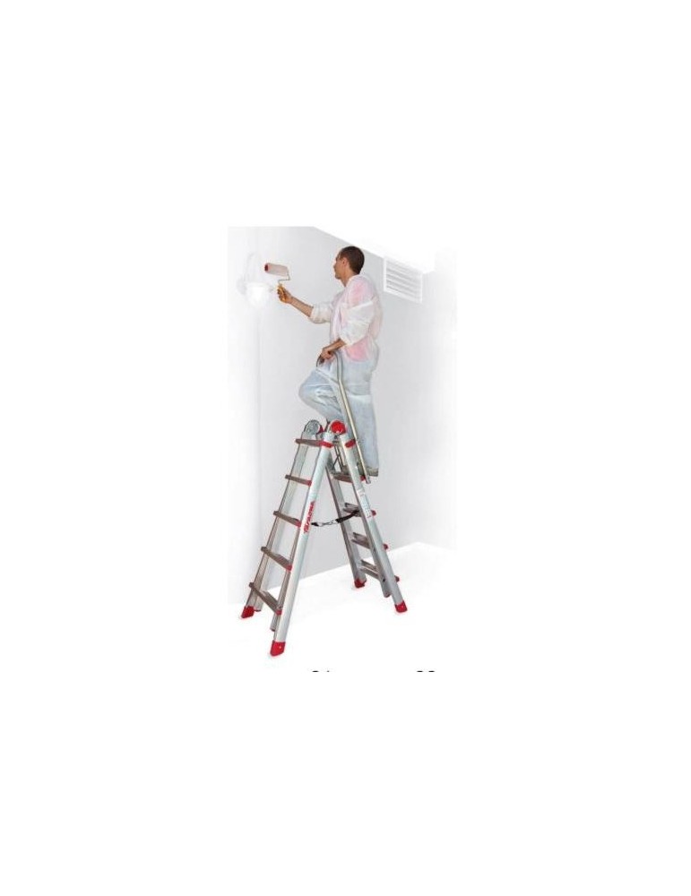 ESCALERA TELESCOPICA 8+8 TELES.T4