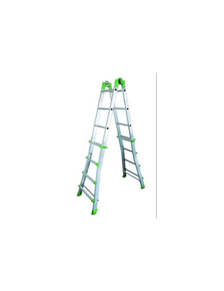 ESCALERA TELESCOPICA ALUMINIO 5X4 ES.TELE 5X4