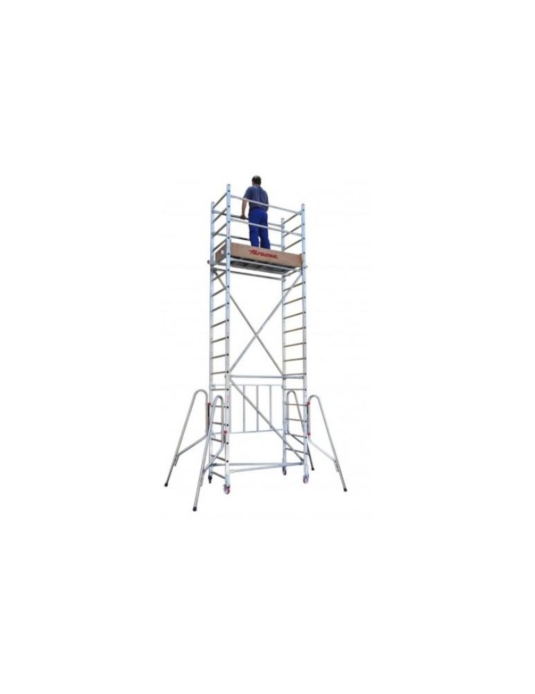 ANDAMIO ALUMINIO C/RUEDAS 75X160CM PACK 1 RS160