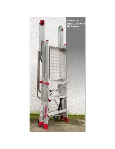 ESCALERA CON PLATAFORMA 3 PELDAÑOS  PLS3