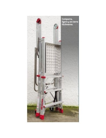 ESCALERA CON PLATAFORMA 5 PELDAÑOS  PLS5