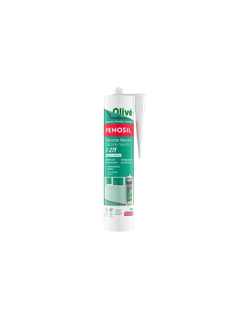 SILICONA NEUTRA PENOSIL C-27F BLANCA CARTUCHO