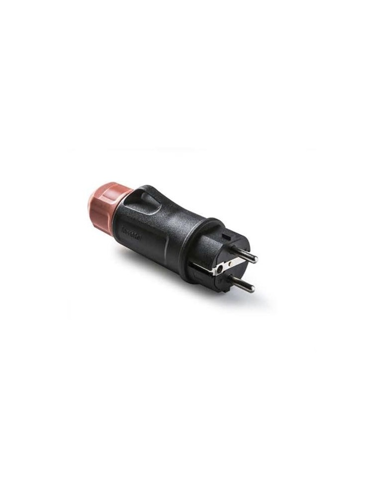 CLAVIJA AEREA TT 16A 250V NEGRO C/PRENSA IP54