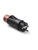 CLAVIJA AEREA TT 16A 250V NEGRO C/PRENSA IP54