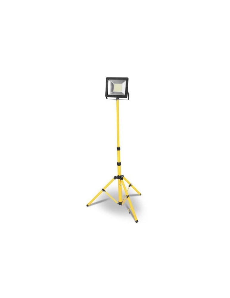 PROYECTOR LED 1X50W. LUZ FRIA. TRIPODE 5M. 23813