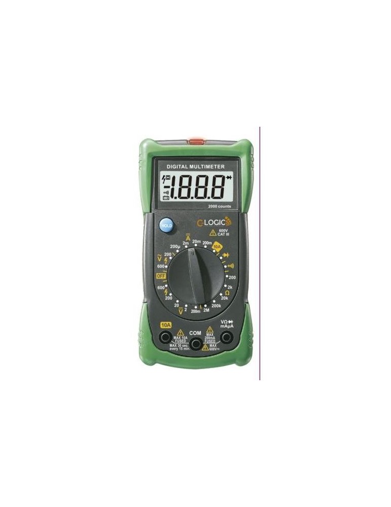 MULTIMETRO DIGITAL PROFESIONAL BASICO 50002