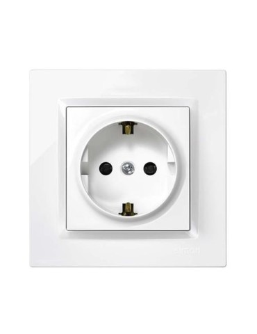 ENCHUFE SCHUKO BLANCO. SERIE 10 F1090443030
