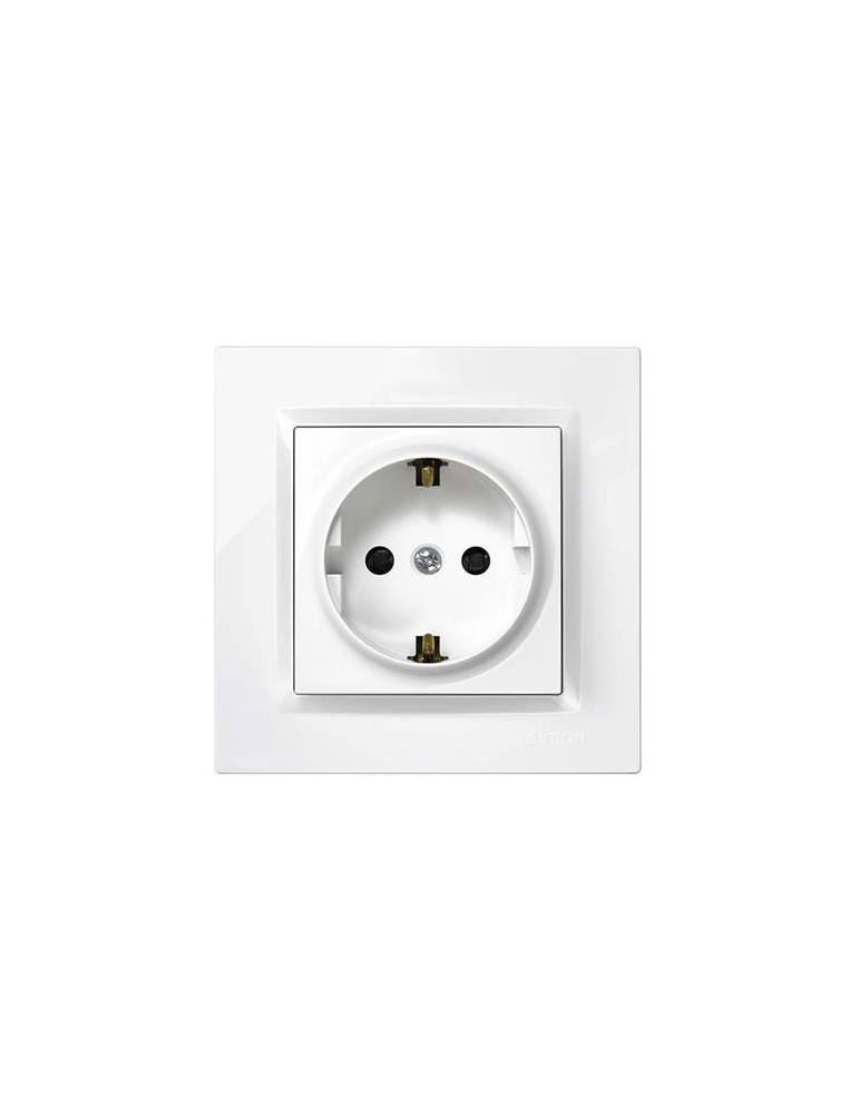 ENCHUFE SCHUKO BLANCO. SERIE 10 F1090443030
