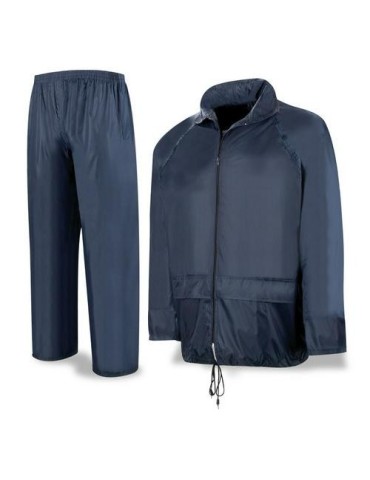 TRAJE AGUA INGENIERO POLIESTER/PVC AZUL T.XXL