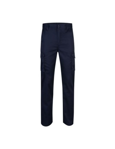 PANTALON STRETCH COLOR AZUL NAVY TALLA 38 103002