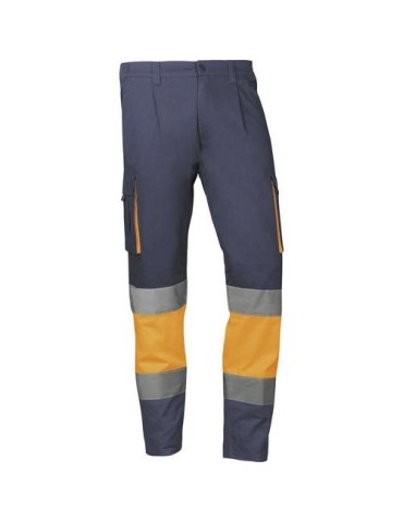 PANTALON MULTIBOLSILLOS MYKONOS NARANJA/MARINO T.S