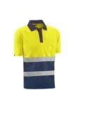 POLO M/C ALTA VISIBILIDAD LONDON AMAR/MARINO T.L
