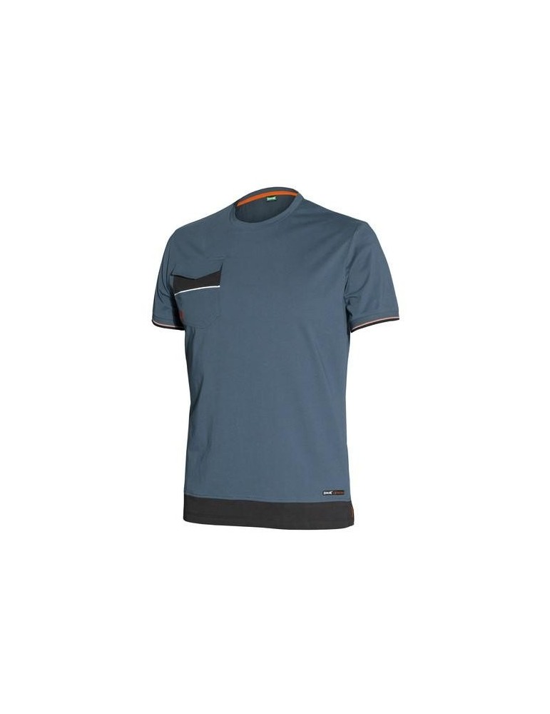 CAMISETA BOOM AZUL 100% ALGODON T. M  8810B-040-M