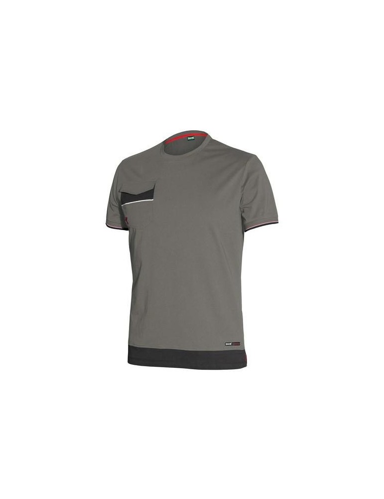 CAMISETA BOOM 100% ALGODON GRIS T.S 8810B-080-S