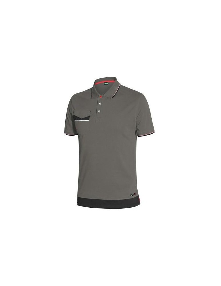 POLO BOOM GRIS ANTRA / NEGRO 8815B-080 T. XXL