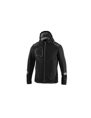CHAQUETA TECNICA SOFT-SHELL TECH YORK NEGRA T.S