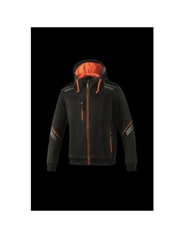 SUDADERA TECNICA COLORADO NEGRO/NARANJA T.S