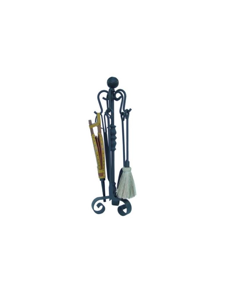 JUEGO CHIMENEA 5 PIEZAS 70 CM. 10032