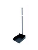 RECOGEDOR METALICO NEGRO MANGO DE 76CM. 71300