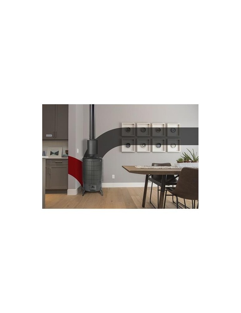 ESTUFA LEÑA N4 S/HORIZONTAL 110