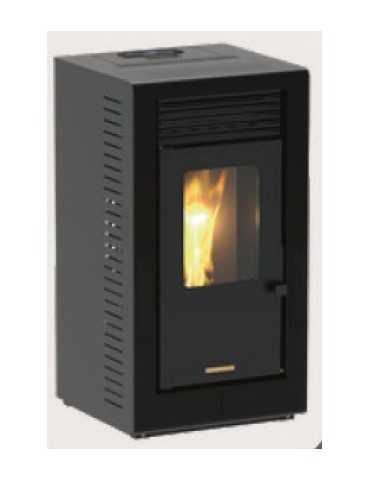 ESTUFA PELLET 8KW AUTOLIMPIANTE NEPRA NEGRA