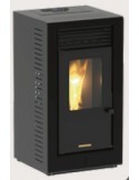 ESTUFA PELLET 8KW AUTOLIMPIANTE NEPRA NEGRA