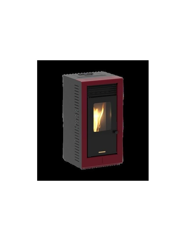 ESTUFA PELLET 8KW AUTOLIMPIANTE NEPRA ROJA