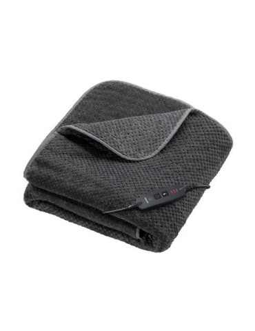 MANTA TERMICA SUAVE 180X130CM 100W GRIS HD-65