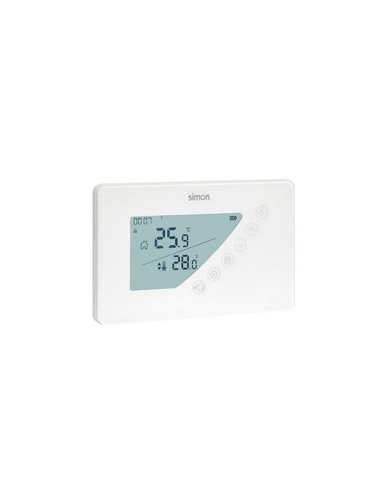 TERMOSTATO DIGITAL PROGRAMABLE SEMANAL BLANCO
