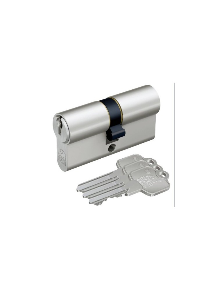 CILINDRO V50 ECO BS SERRETA 30X40 NIQUEL