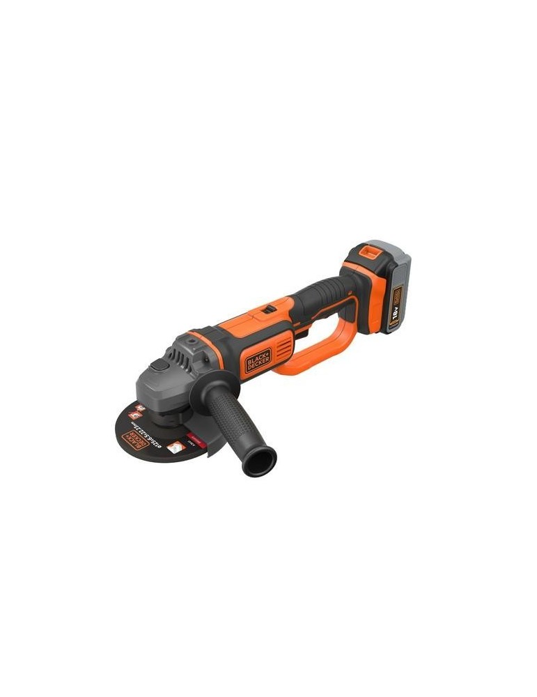 AMOLADORA 18V 125MM BATERIA 4,0AH 1 DISCO 125M