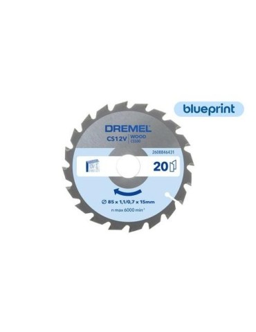 DISCO MADERA BLUEPRINT 85MM CS500 2608846431
