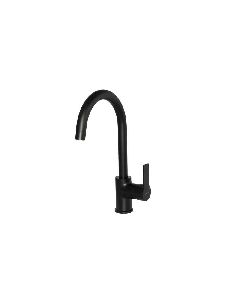 GRIFO DE COCINA MONOMANDO 270MM GO 2 NEGRO MATE