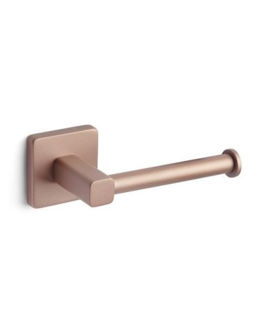 PORTARROLLOS BAÑO KALO ORO ROSA ADHESIVO 6320326