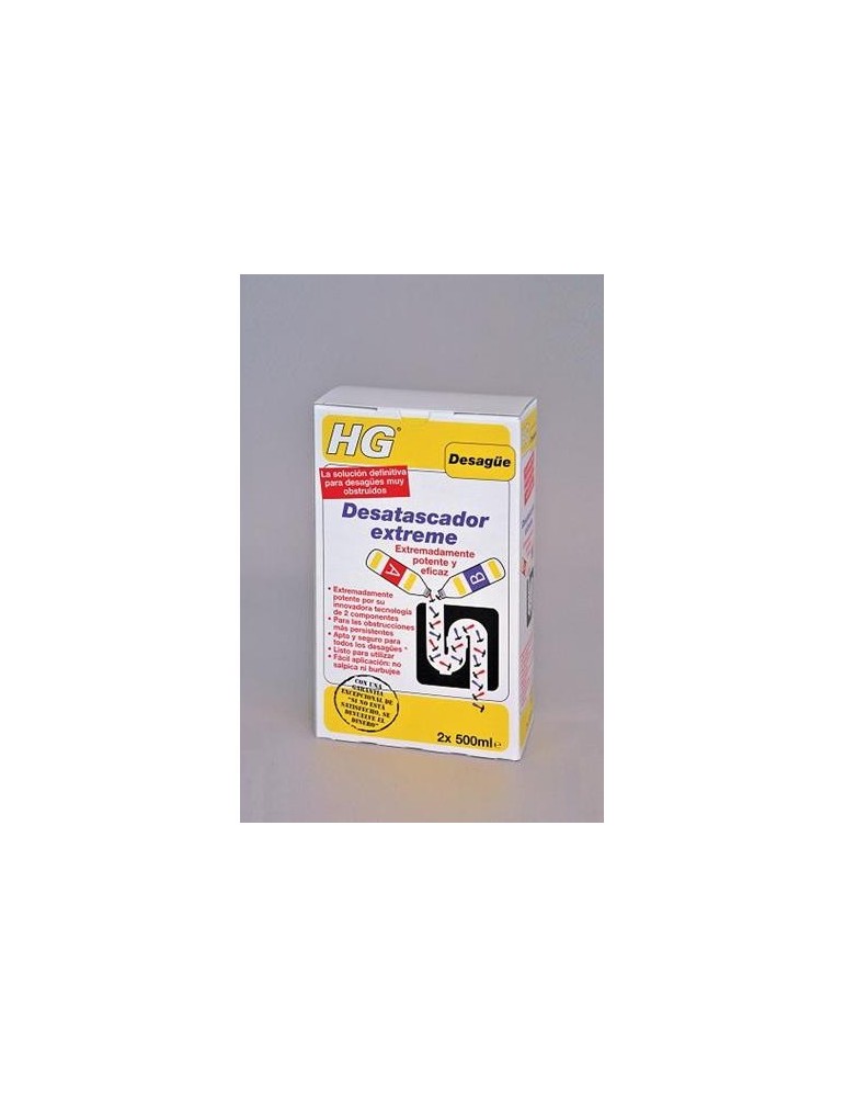 DESATASCADOR TUBERIA XTREME 2X500 ML.