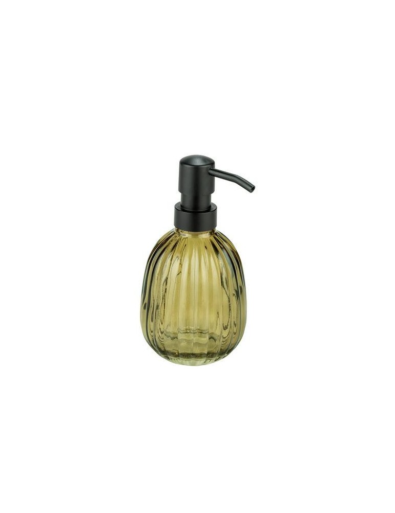 DOSIFICADOR DE JABON POMPEI MARRON VERDOSO 350ML