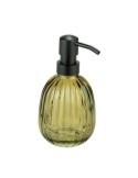DOSIFICADOR DE JABON POMPEI MARRON VERDOSO 350ML