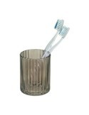 VASO DE DIENTES VIDRIO POMPEI GRIS 26163100