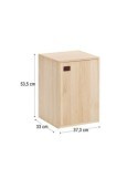 MUEBLE DINAMIC 1 PUERTA VERTICAL PINO MACIZO