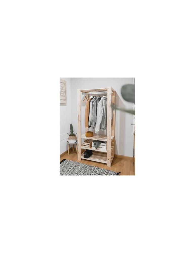 KIT VESTIDOR EVOLUTION 175X76.7X43CM PINO EVPE40.9