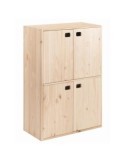 ARMARIO PINO 4 PUERTAS 4 BALDAS DINAMIC DMC4P0.99