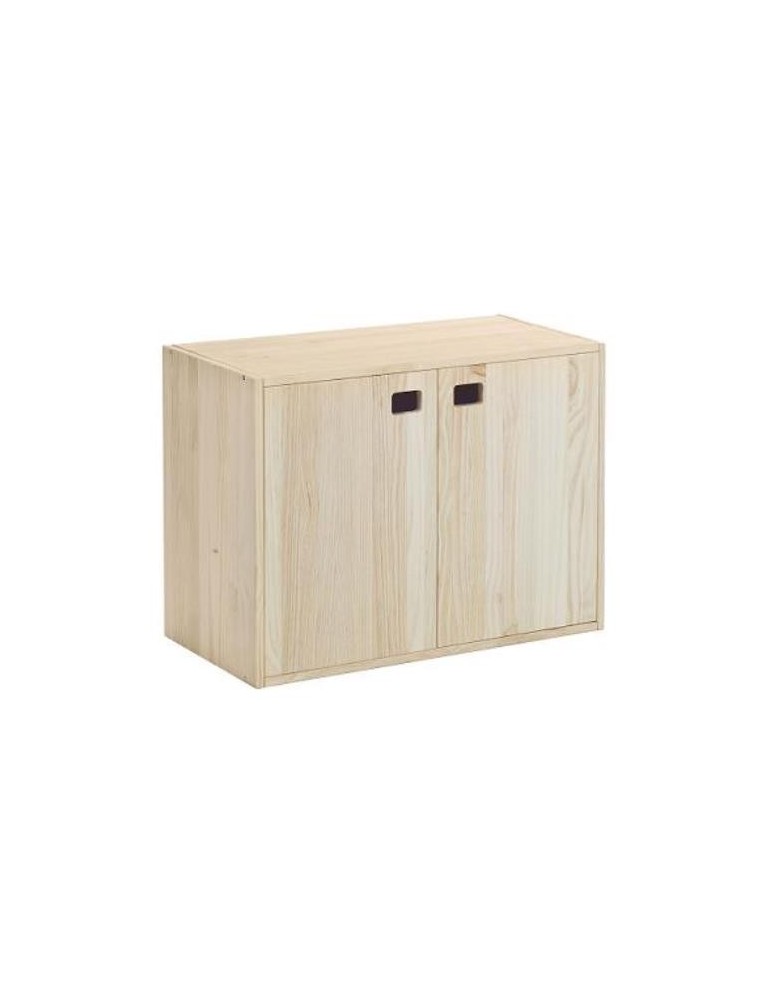 ARMARIO PINO 2 PUERTAS 3 BALDAS DINAMIC DM2HOR.99