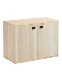 ARMARIO PINO 2 PUERTAS 3 BALDAS DINAMIC DM2HOR.99