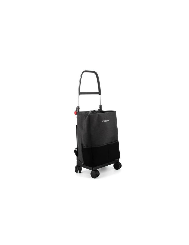 MOCHILA CARRO 4 RUEDAS PLEG 27L NEGRO TWEED T-SHOP