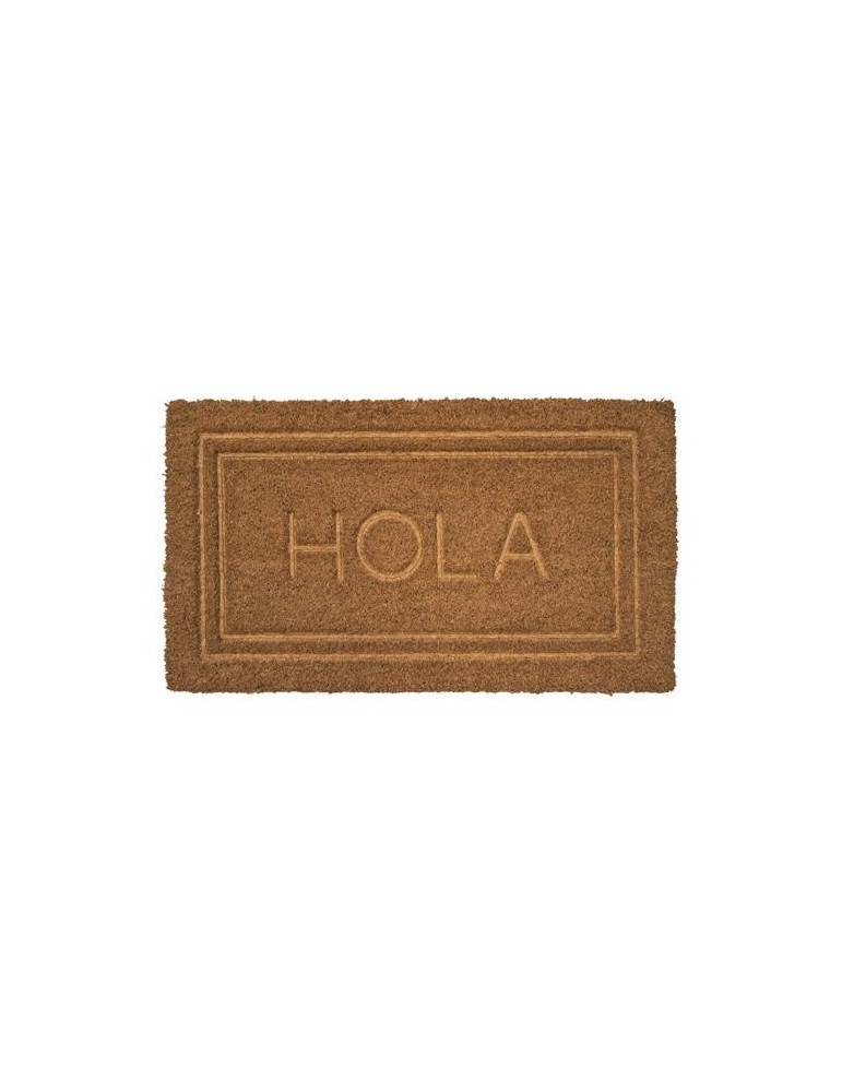 FELPUDO COCO PRENSADO HOLA BORD NATURAL 40X70