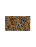 FELPUDO COCO NATURAL FLORAL 40X70 50223