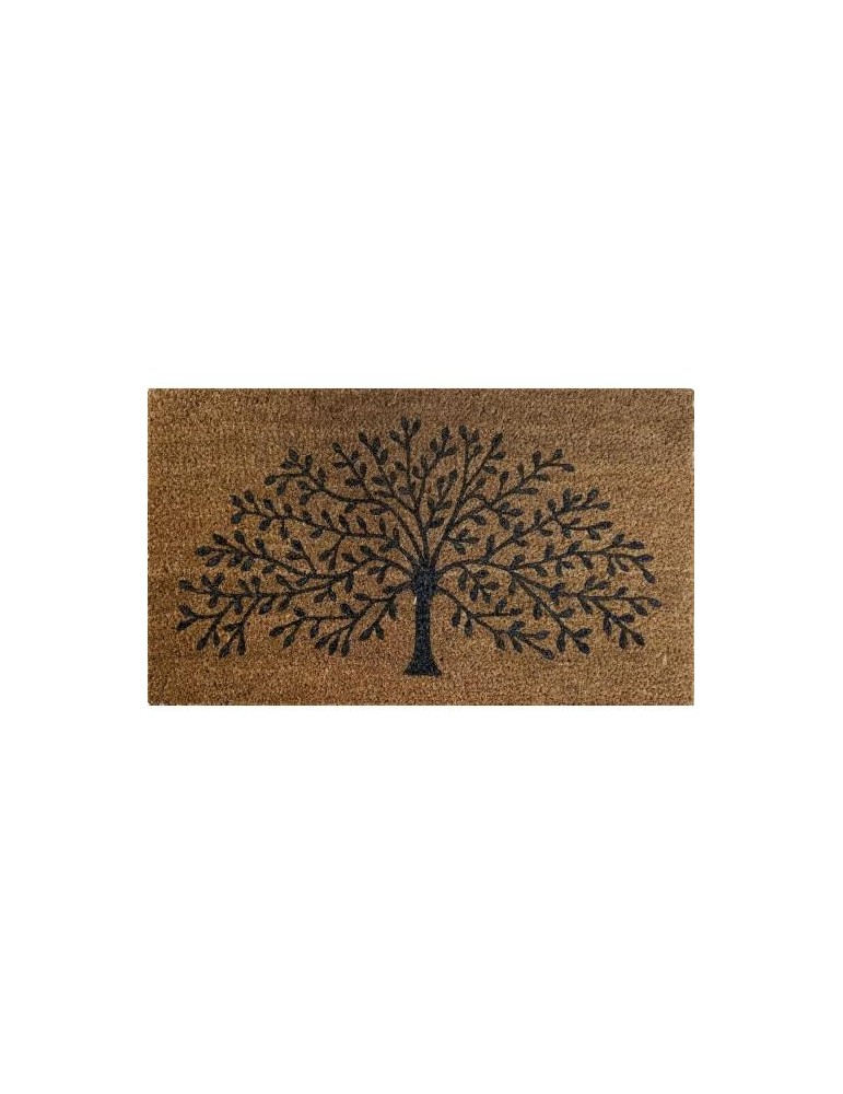 FELPUDO COCO NATURAL FLOCK TREE 40X70 50052