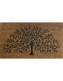 FELPUDO COCO NATURAL FLOCK TREE 40X70 50052