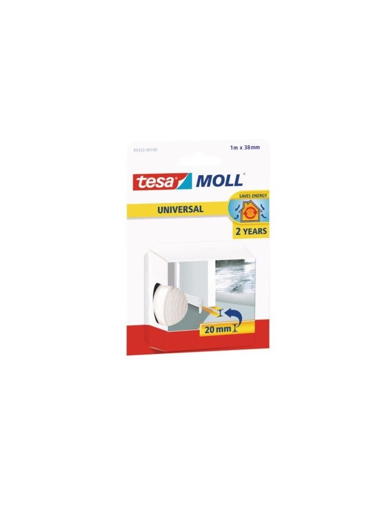 BURLETE  UMBRAL 1X38 BLANCO 5422
