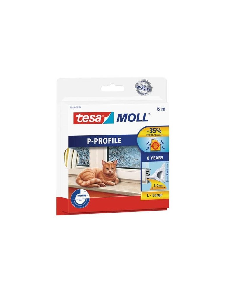 BURLETE  TUBO 06X09 BLANCO 5390